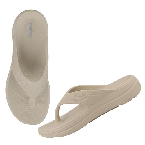 Image of NEOZ Extra Soft Men's Slippers with Cushion FootBed for Adult | Comfortable & Light Weight | Stylish & Anti-Skid | Waterproof & Regular Flip Flops for Gents /Boys