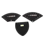 VALICLUD 3stücke Augenbrauen-matrix-schablone Symmetrie-positionierungshilfe Augenbrauen-styling Messwerkzeug für Make-up-vorlage Diy-werkzeug für Anfänger