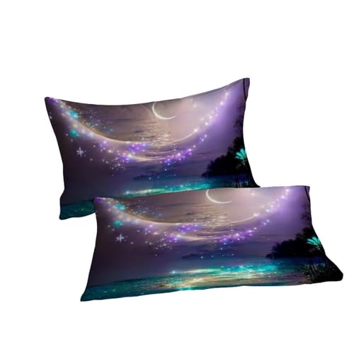 Housse de couette 200x200cm microfibre La Lune Bedding imprimé 3D - 7