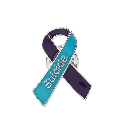 Pin de prevención del suicidio de esmalte para visibilizar la salud mental sin complejos