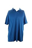 Perry Ellis Men's Short Sleeve Rib Open Polo