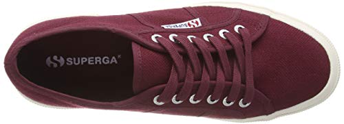 GL Dameck Limited Superga 2750- COTU CLASSIC S000010, Unisex - Erwachsene Sneaker, Rot (Dark Boredeaux), 37 EU