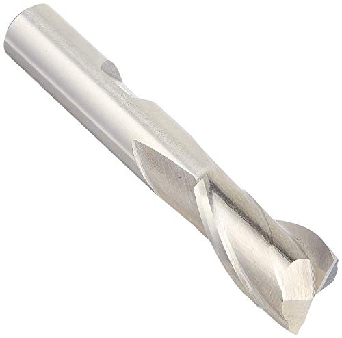 Image of HHIP 4952-0002 6 Piece 2 Flute and 4 Flute 3 /8 inch Shank High Speed Steel End Mill Set