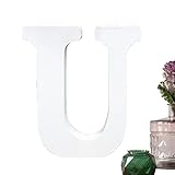 backlight Letras del Madera | Letras Grandes para decoración Paredes en Blanco rústico, decoración