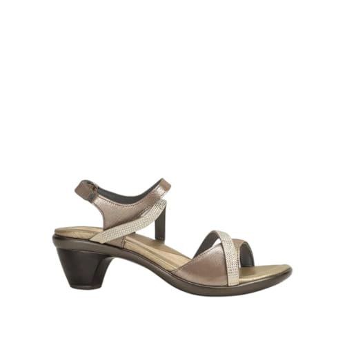 NAOT Women's Innovate Heel Silver Leather Combo 6-6.5 N-M US