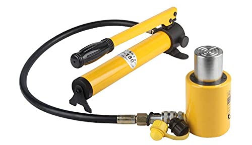 Amazon.co.jp: 電動水中ポンプ 油圧ポンプジャッキ、20トンの短い油圧 