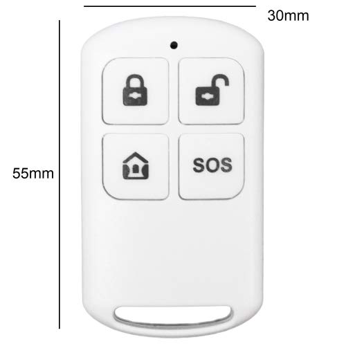 Kit de alarma GSM T3200, con panel y dispay LCD A Color táctil con RFID