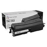 LD © Compatible Replacement for Kyocera-Mita TK-132 Black Laser Toner Cartridge for use in Kyocera-Mita FS-1028mfp, FS-1128mfp, FS-1300D, and FS-1350DN Printers