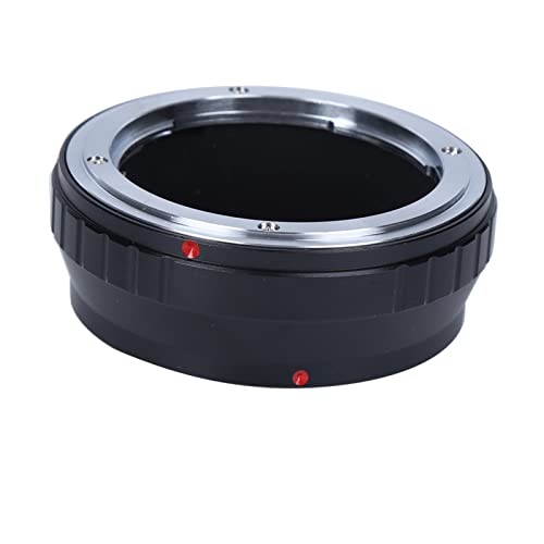 Adaptador KONICA AR a FX de metal negro con acabado mate antirreflejos