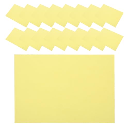 Papier jaune imprimante bureau pour écrire et imprimer en pack de 200 pièces