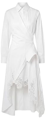 MONSE, Laced Cascade Dress