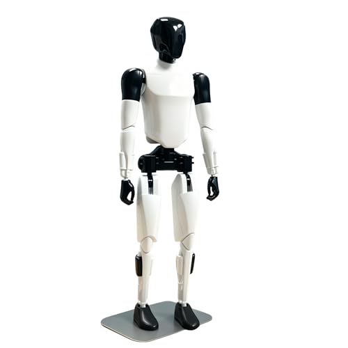 Tetesese Articulated Humanoid Robot Action Figure Toy, Pre-Assembled T13, 16 Movable Joints, Popcorn Robot Model, Desktop & Car Decoration Ornament, Trendy Toy, Birthday Gift
