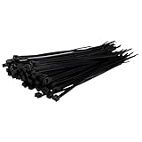 紺屋商事(Konya Corporation) 結束バンド 01281210 ケーブルタイ 屋外用 黒 200×幅4.8mm 100本入