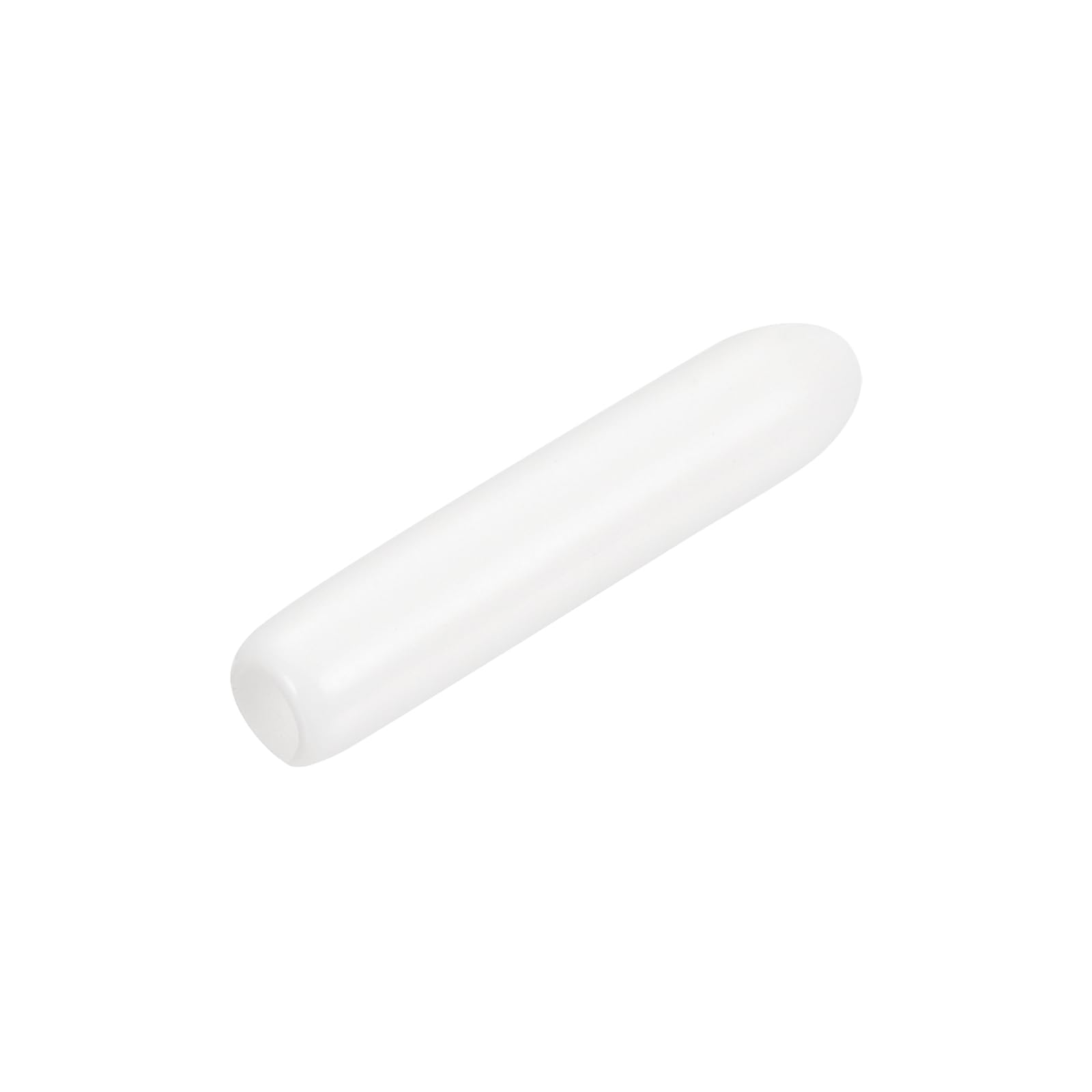 uxcell 20pcs Rubber End Caps 2mm ID Vinyl Round End Cap Cover Screw Thread Protectors White