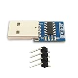 Con un design compatto e un funzionamento semplice,questo modulo è semplicissimo usare,il che lo rende scelta ideale per desidera migliorare i propri progetti con connettività USB. Prestazioni versatili e affidabili:questo modulo non è solo un semplice convertitore; è un concentrato funzionalità. Supporta una gamma funzioni tastiera,inclusi i multimediali,e offre funzioni mouse relative che assolute.