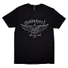 Rock Off officially licensed products Motorhead 50 Years Wings Badge T Shirt L Black #2