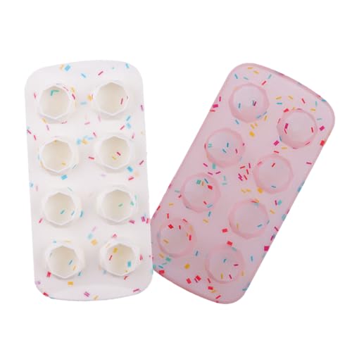 Molde de silicona para cubos de hielo esféricos 2 pzas miniatura 1