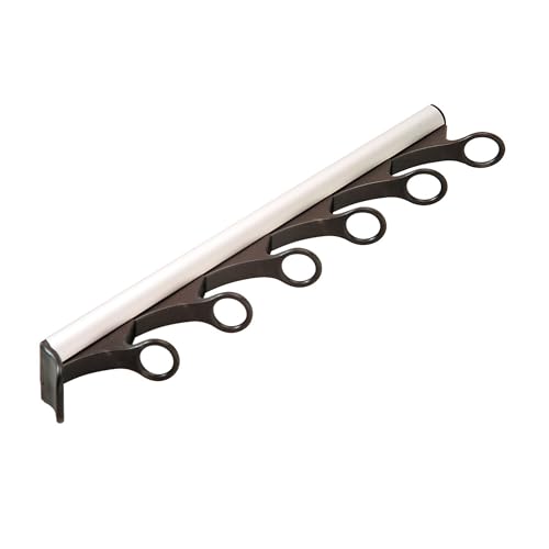 Brixwell QIL3-002 Scarf Rack, 6 Hook with 3/4