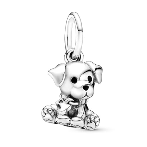 gymolo Poodle Dog Charms 925 Sterling Silver Bead Charm for Pandora Bracelets and Necklaces for Woman Dangle Pendant Bead Jewelry Gifts