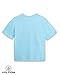Volcom Girls Shirts - Casual Crewneck Short Sleeve Graphic Tee Trendy Tops - Breathable Girls Summer Clothes, Size 4, Crystal Blue