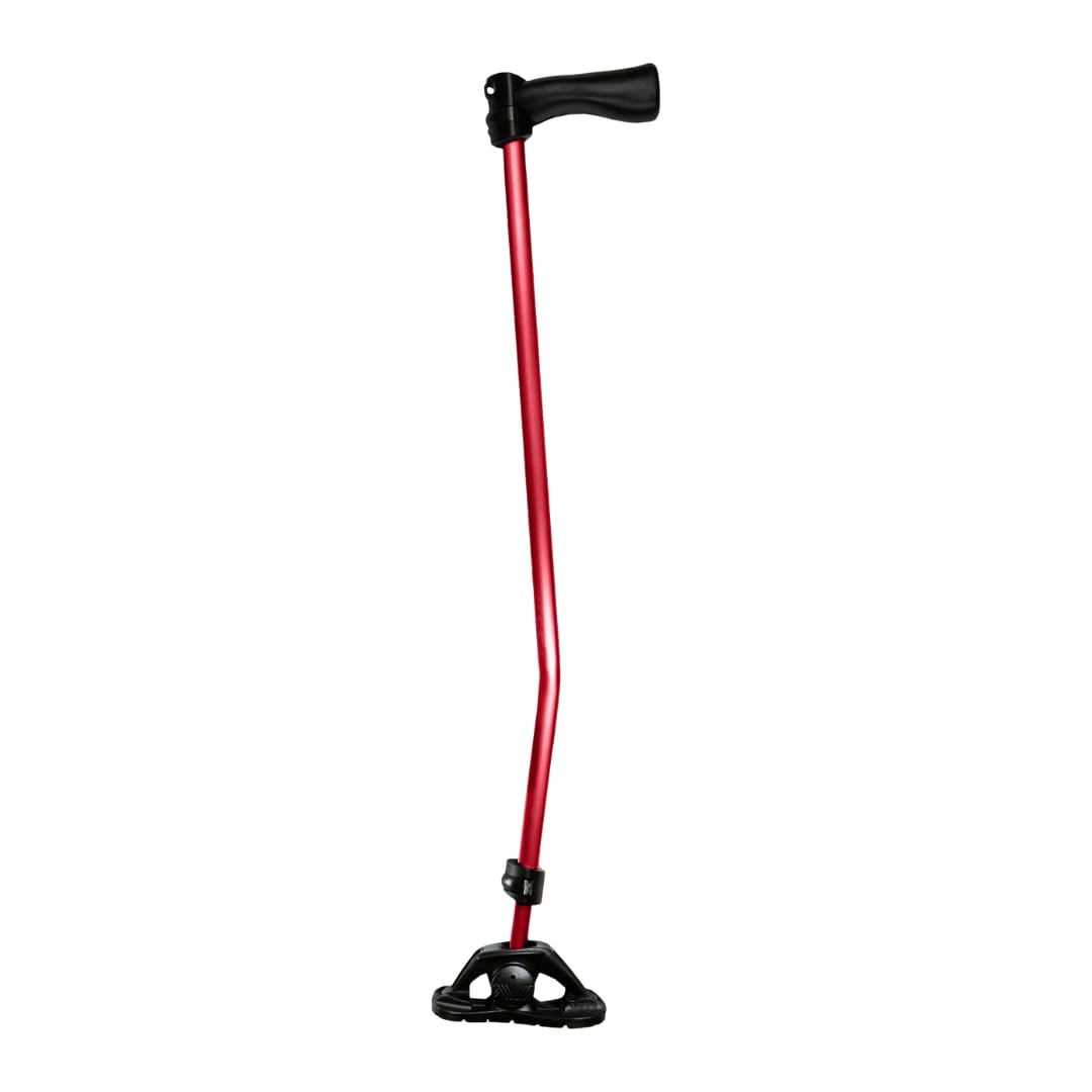 Dynamo Swing Cane – Walking Cane, Lightweight, Heavy Duty, Articulating Tip, All-Terrain, Adjustable, Super Soft Ergonomic Grip, for Seniors & Adults,