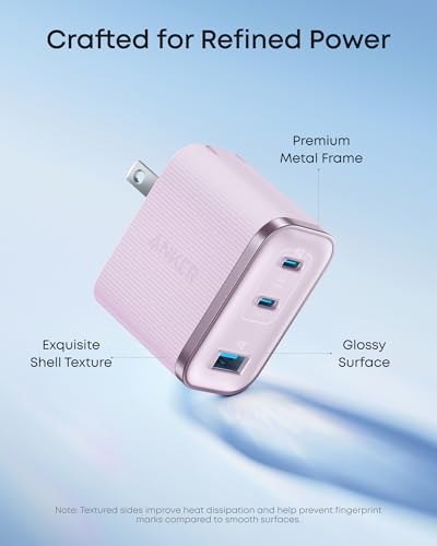 Anker Nano 70W Max 3-Port Fast Charger USB C, Type C Charger Fast Charging - Image 6