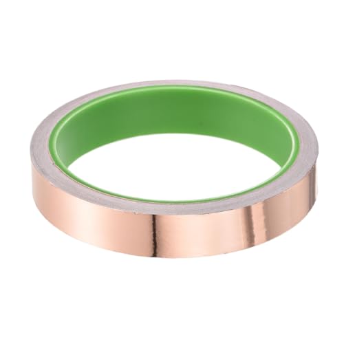 Image of PATIKIL Copper Foil Tape 0.79 Inch x 33 Feet 0.05mm Thick Double Sided Conductive Adhesive EMI Shielding for Electronics, Circuits, Grounding