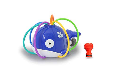 JAMARA- MC Fizz - Aspersor de Agua con diseño de Ballena (conexión a Sistema de Manguera estándar), Color Azul, Talla única (460621)
