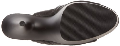 Pleaser Women's Delight-1018 Boot,Black Polyurethane/Black,8 M Us #TOP3