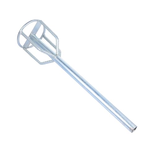 CRILSTYLEO Varilla Agitadora Reparar Mezclador De Lodo Compactador Herramientas Para Paneles De Yeso Pequeño Mezclador De Pintura Equipo Mezclador De Pintura Para Taladro Pala Planchar Silver