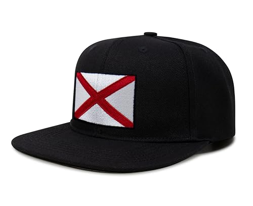 Image of International Tie State Hat for Men and Women, Adjustable Snapback Trucker Baseball Cap with Embroidered Patch