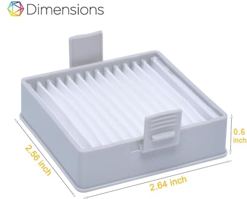 Image of Vacuum Filter Replacement Compatible with Ryobi P712 P713 P714K 18V Hand Vacuum Cleaner, Air Filter Support Assembly Replace A32VC04 533907001 019484001007