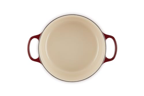 Image of Le Creuset Enameled Cast Iron Signature Round Dutch Oven, 4.5 qt., Garnet
