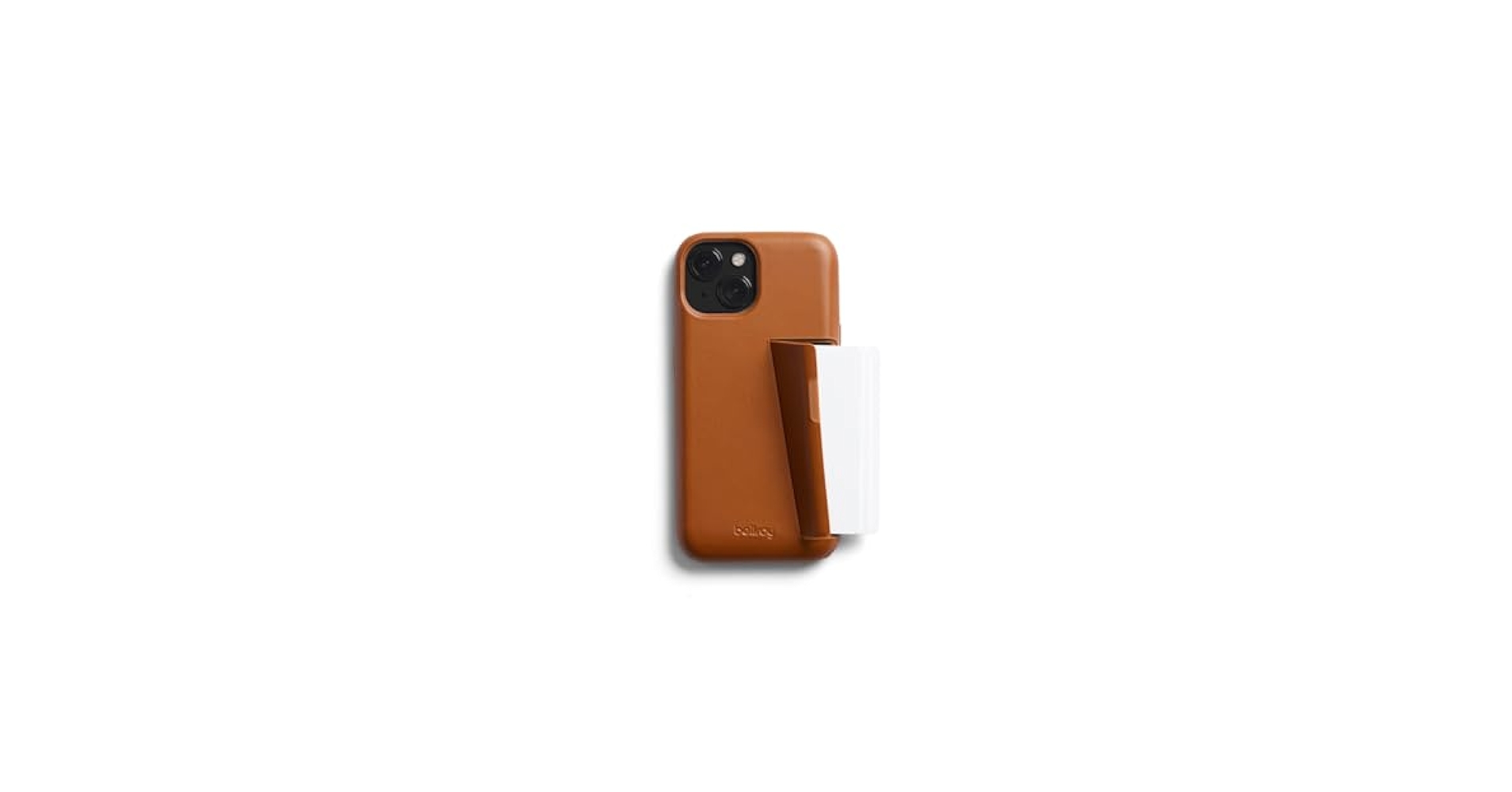 bellroy Phone Case - 3 Card ブラウン Phone Case 3 Card | Leather Phone Case Wallet for iPhone