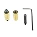 KAISH Steel and Brass Tremolo Bridge Studs & Anchors Bridge Posts for Gotoh Floyd Rose Tremolo System 510TS