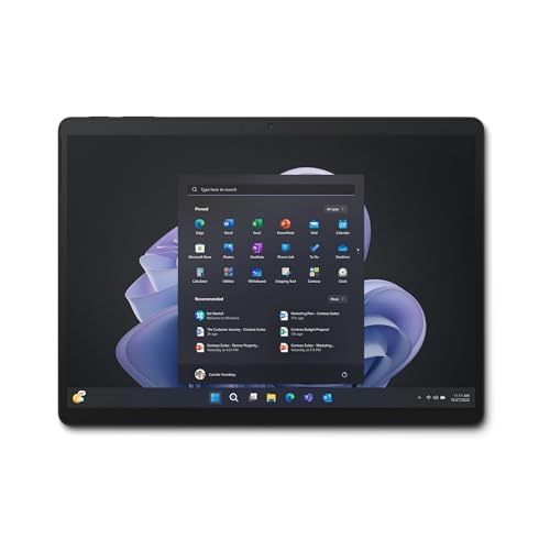 Microsoft Surface Pro 9 256 Go 33 cm (13') Intel® Core™ i5 8 Go Wi-FI 6E (802.11ax) Windows 11 Pro Graphite