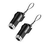 SEMTION 车用緊急脱出ハンマー 安全ハンマー キーホルダーを含む 2個セット (黒-2つ)