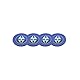 Hathaway Arcade Air Hockey 9,5 cm Schläger und 7,3 cm Pucks – Schwarz und Blau