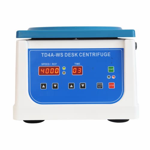 Soiiw Prp Centrifuge Lab Desktop Centrifuge With 8X15Ml Place Rotor,110 V Variable Speed 500-4,000 Rpm,90 Min Timer #TOP4