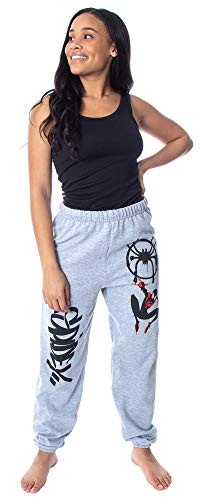 Marvel Mens' Spider-Man Into The Spider-Verse Spidey Miles Morales Sweatpants4