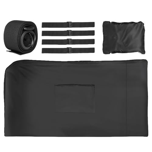 Bolsa plegable para ciclismo, bolsa de viaje para bicicleta, portátil, resistente al agua, con correas de hebilla, bolsa de carga de accesorios de ciclismo, funda de viaje al aire libre con correa de