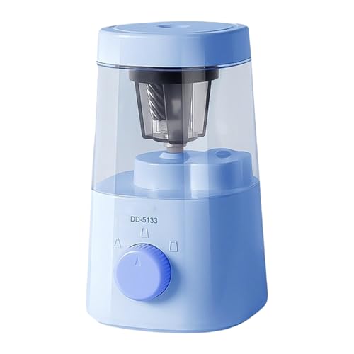 Taille-crayon électrique silencieux avec grand réservoir pour école et étude