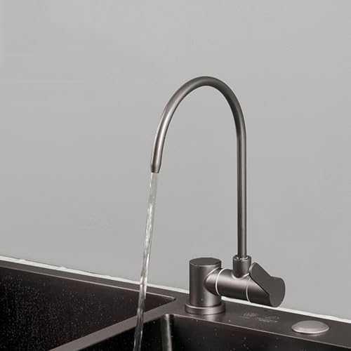 Robinet de cuisine pliant en acier inoxydable au design moderne
