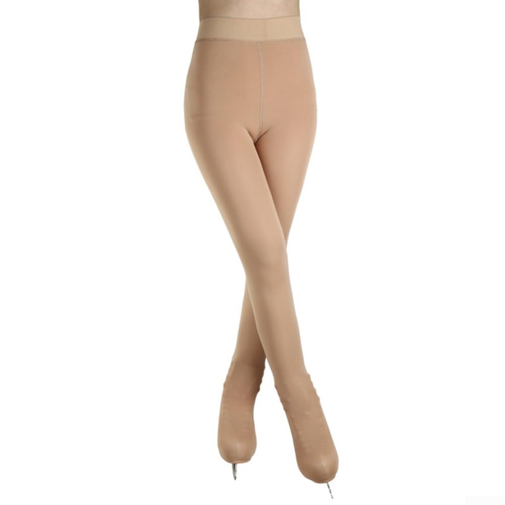Mallas de patinaje artístico para niños, leggings de patinaje sobre hielo, medias de patinaje artístico para niños, ropa de rendimiento