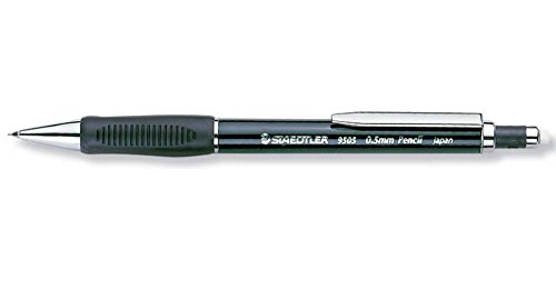 STAEDTLER Integrity 9505 0.5mm Double-clutch Mechanical Pencil (Pack of 2) (black)