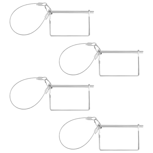 4pcs Square Trailer Hitch Pins, 1/4