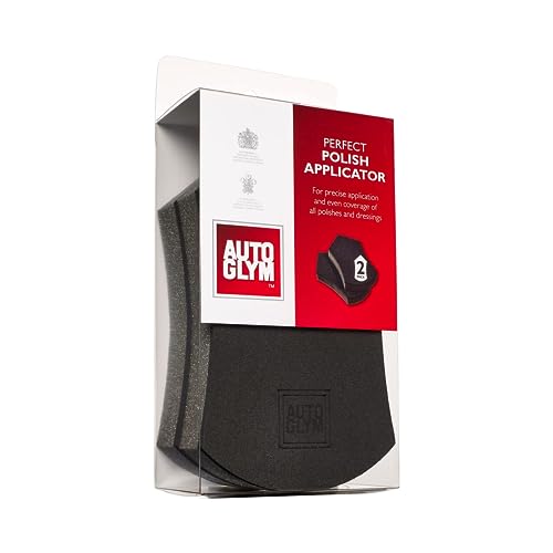 Autoglym Perfect Polish Confezione Da 2 Spugne In Gommapiuma Per L'Applicazione Di Prodotti Per La Cura Degli Interni O Degli Esterni Del Veicolo Per 