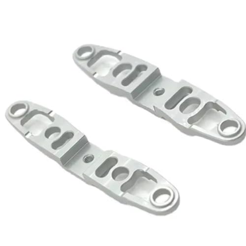 RC���� For MINI-Q For Racing 1/28 �h���t�g �����[�g�R���g���[���J�[�A�N�Z�T���[ RC�p�[�c ���^���A�b�v�O���[�h �t�����g�ƃ��A�J�b�v�t�@�X�i�[ ���f��(Silver)