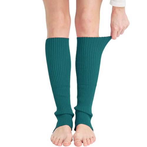 Image of Nanxson Knit Ribbed LegWarmer Women Knit Calf Accessories Leg Sleeves | Solid Neon Boot Socks,Y2K 80s Women's Lolita LegWarmer,Sports Party Yoga Dance Accessories,Winter Ankle Heap Kawaii Sock