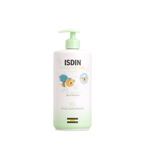 ISDIN Baby Naturals Gel Champú para Bebé, con un 93% de Ingredientes de Origen Natural, 750ml